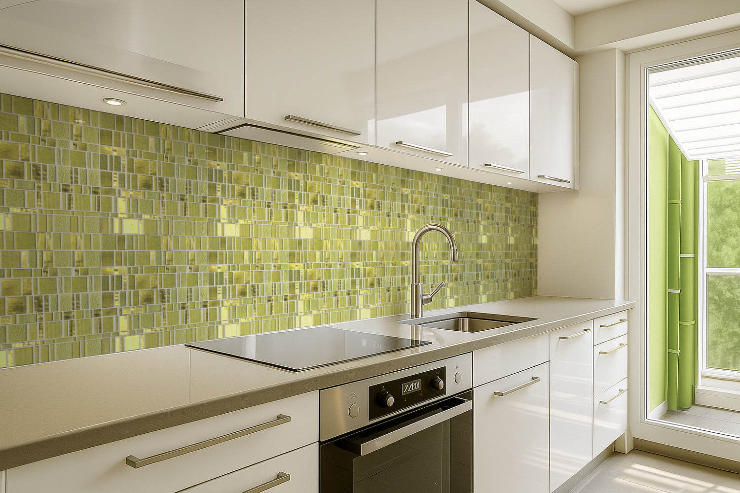 Küchenrückwand Fliesenoptik