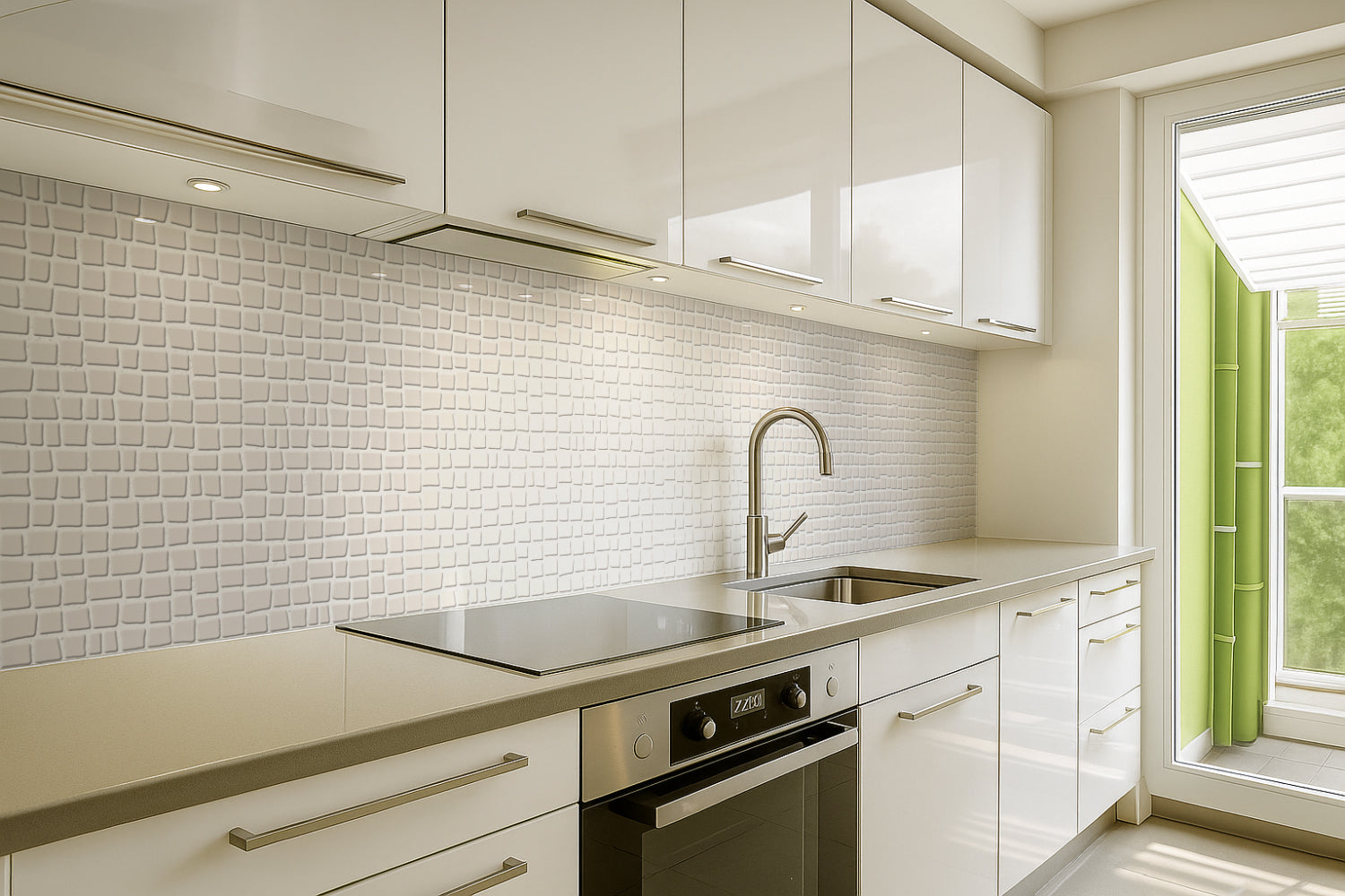 Küchenrückwand Fliesenoptik