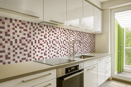 Spritzschutz Küche Fliesenoptik