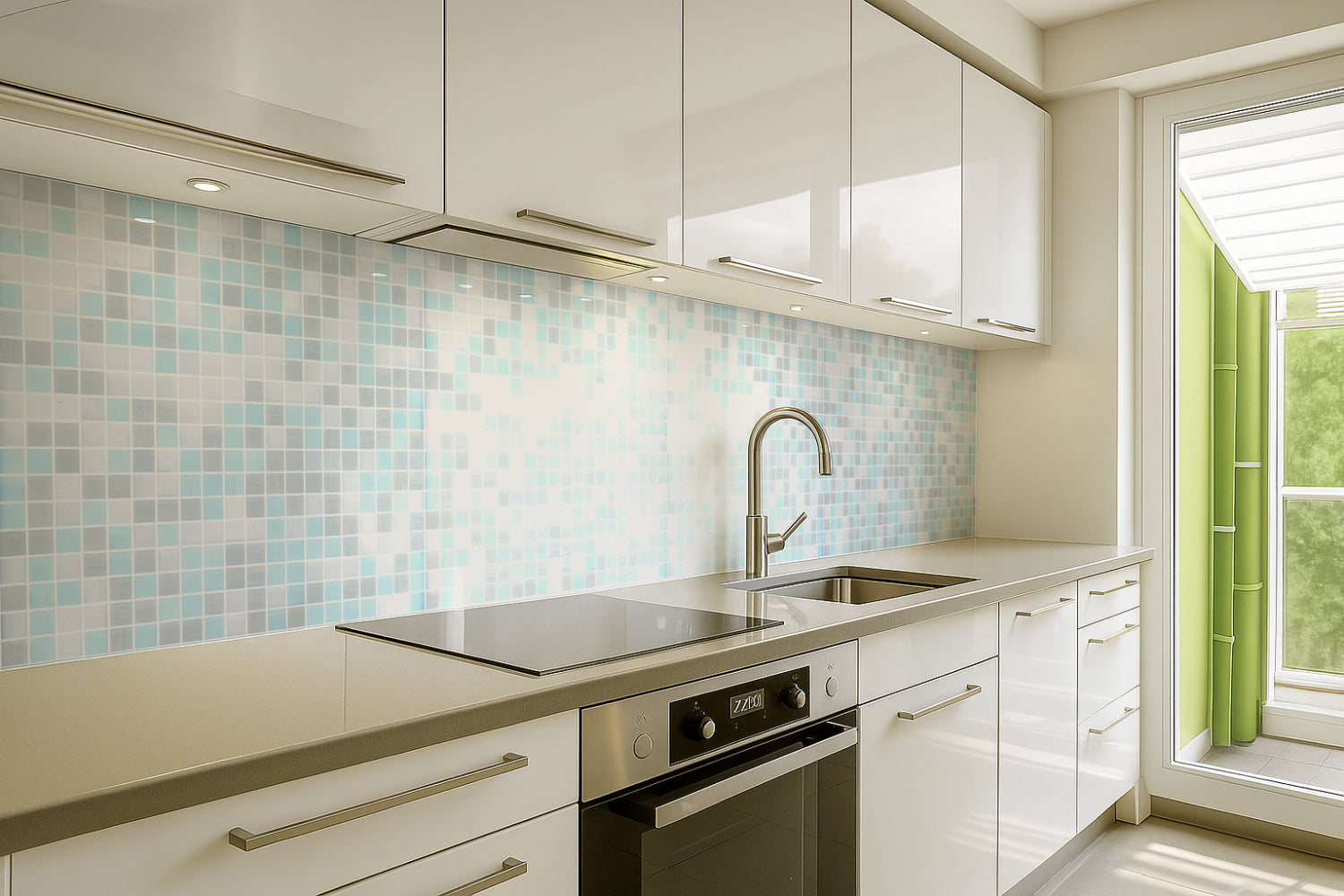 Küchenrückwand Fliesenoptik