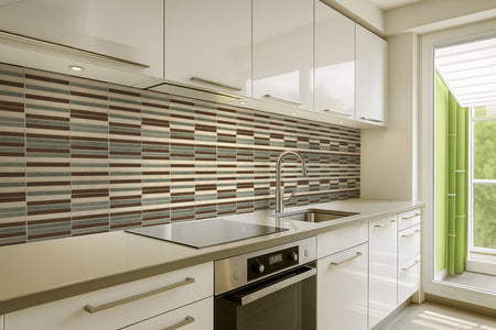 Küchenrückwand Fliesenoptik