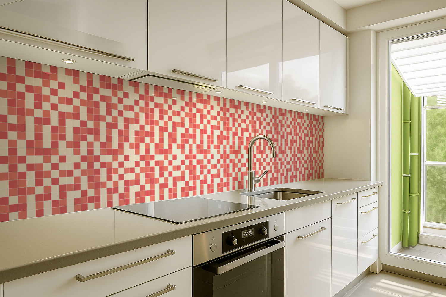 Küchenrückwand Fliesenoptik