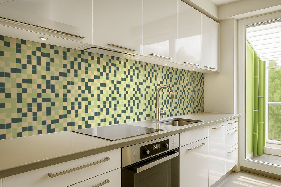 Küchenrückwand Fliesenoptik