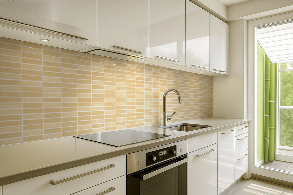 Küchenrückwand Fliesenoptik