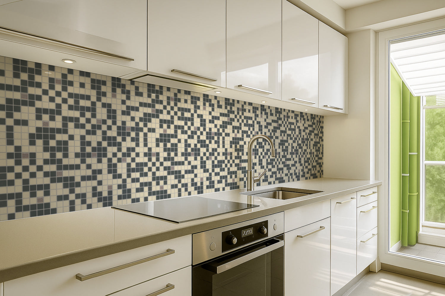 Küchenrückwand Fliesenoptik