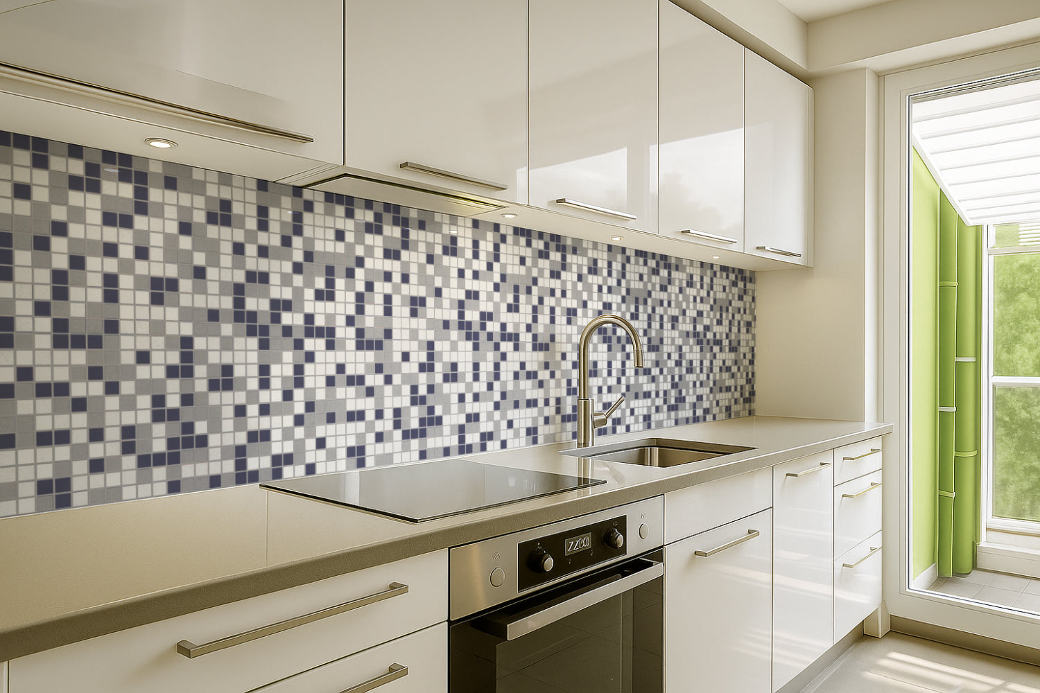 Küchenrückwand Fliesenoptik