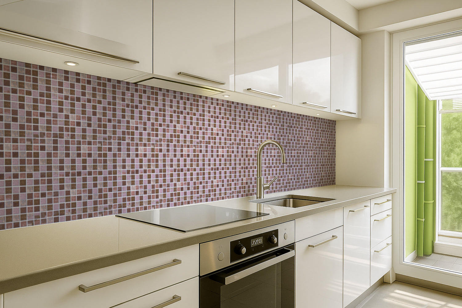 Küchenrückwand Fliesenoptik