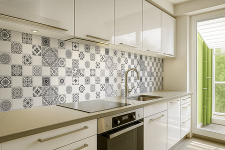 Küchenrückwand Fliesenoptik