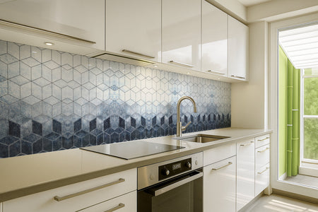 Küchenrückwand Fliesenoptik