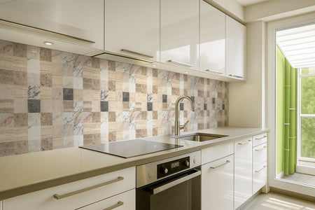 Küchenrückwand Fliesenoptik