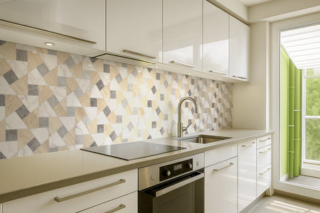 Küchenrückwand Fliesenoptik