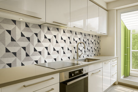 Küchenrückwand Fliesenoptik