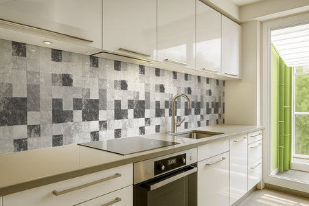 Küchenrückwand Fliesenoptik