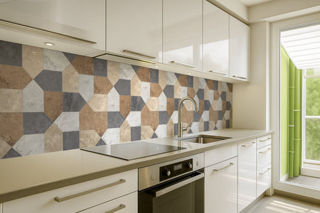 Küchenrückwand Fliesenoptik