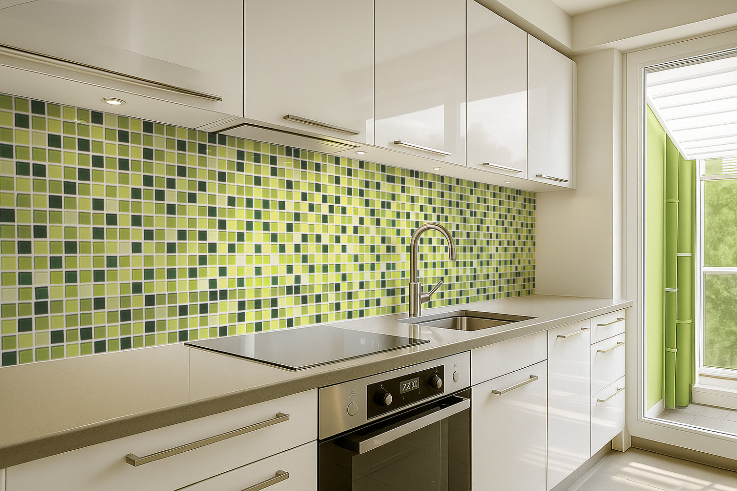 Küchenrückwand Fliesenoptik