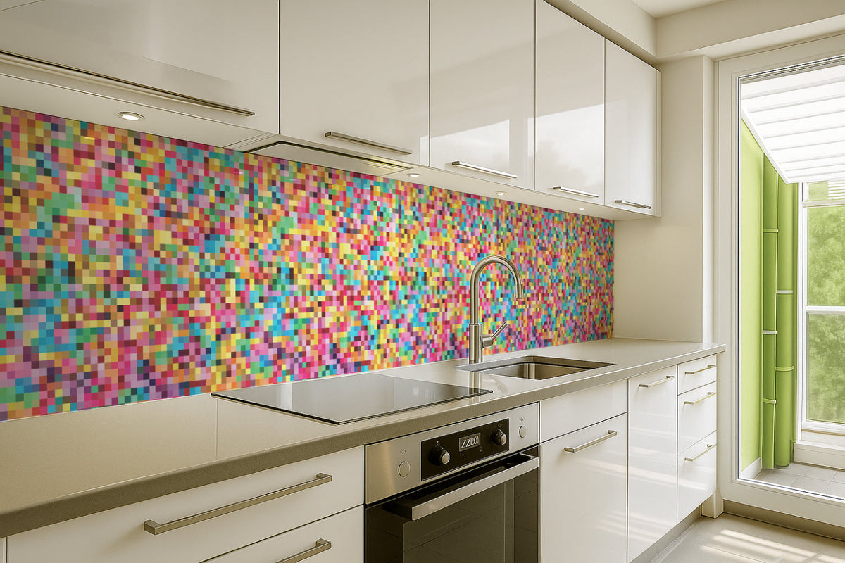 Küchenrückwand Fliesenoptik