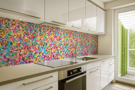 Küchenrückwand Fliesenoptik