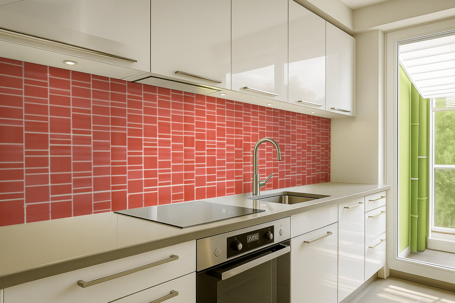 Küchenrückwand Fliesenoptik