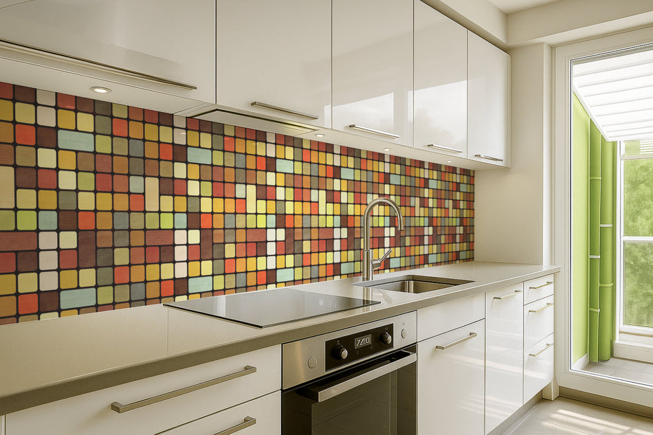 Küchenrückwand Fliesenoptik