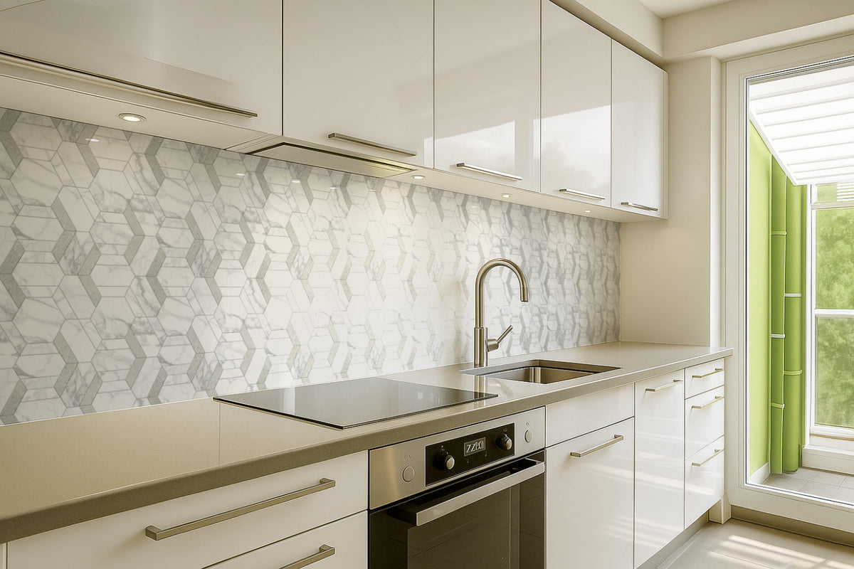 Küchenrückwand Fliesenoptik