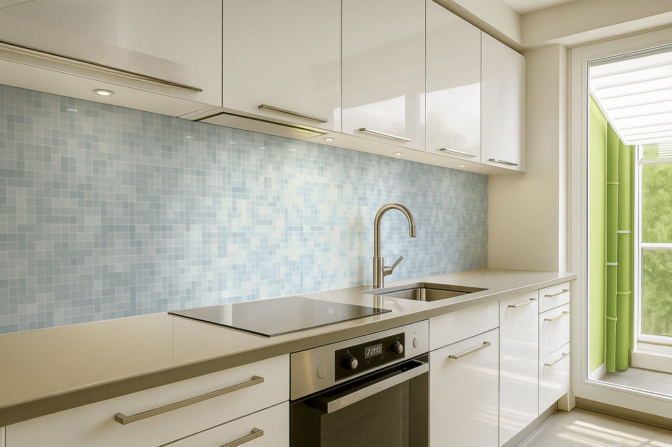 Spritzschutz Küche Fliesenoptik