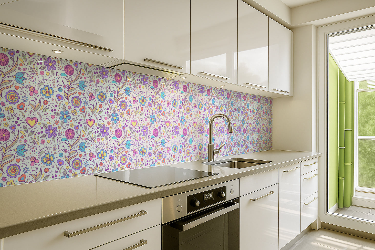 Küchenrückwand Muster