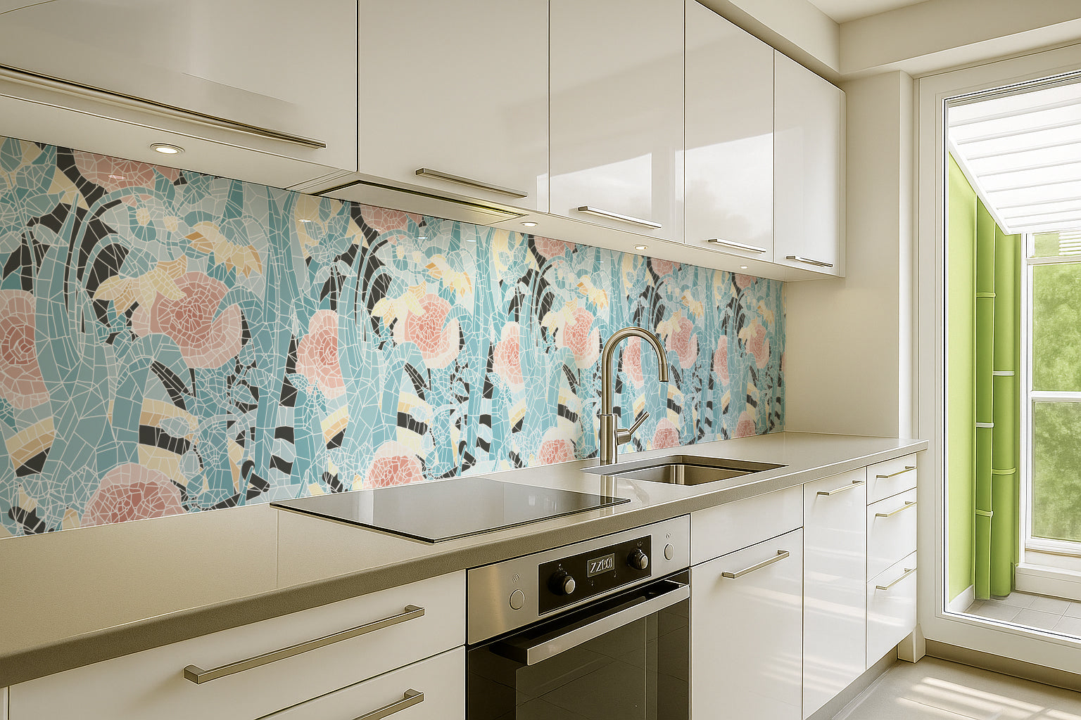 Spritzschutz Küche Muster