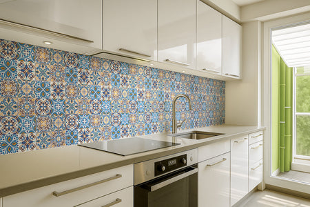 Küchenrückwand Patchwork