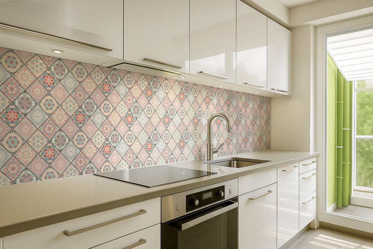 Küchenrückwand Patchwork