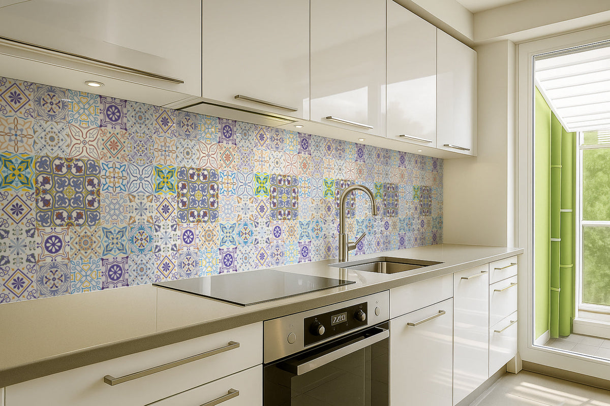 Küchenrückwand Patchwork