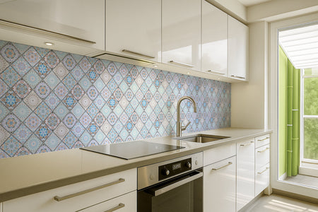 Küchenrückwand Patchwork