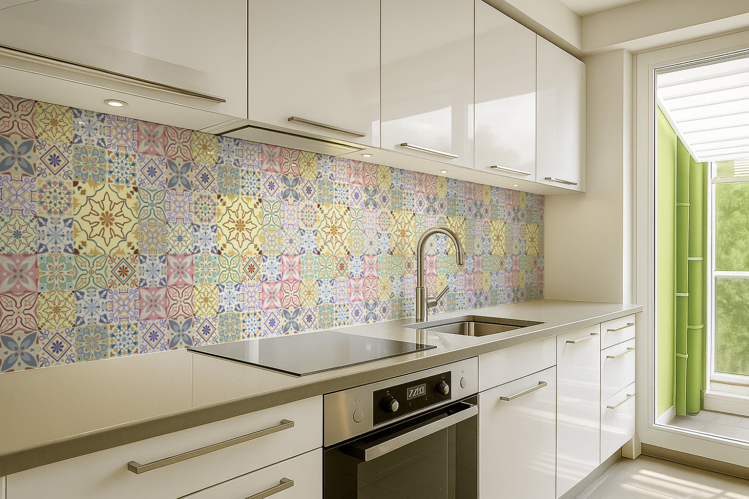 Küchenrückwand Patchwork