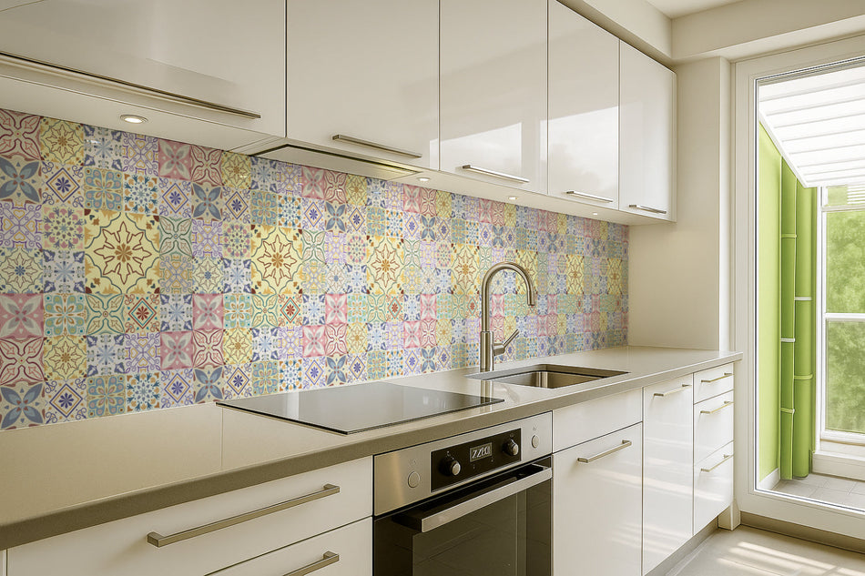 Küchenrückwand Patchwork