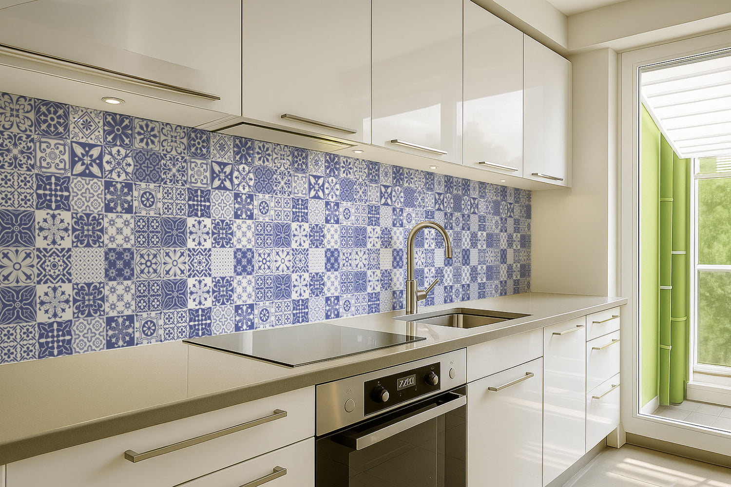 Küchenrückwand Patchwork