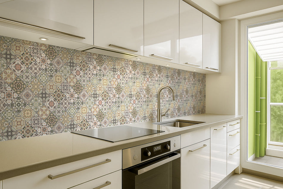 Küchenrückwand Patchwork