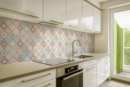 Küchenrückwand Patchwork