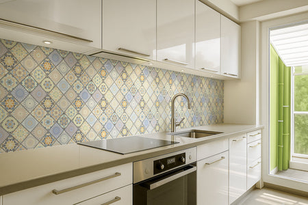 Küchenrückwand Patchwork