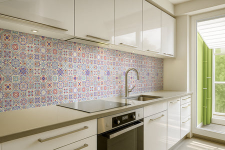 Küchenrückwand Patchwork