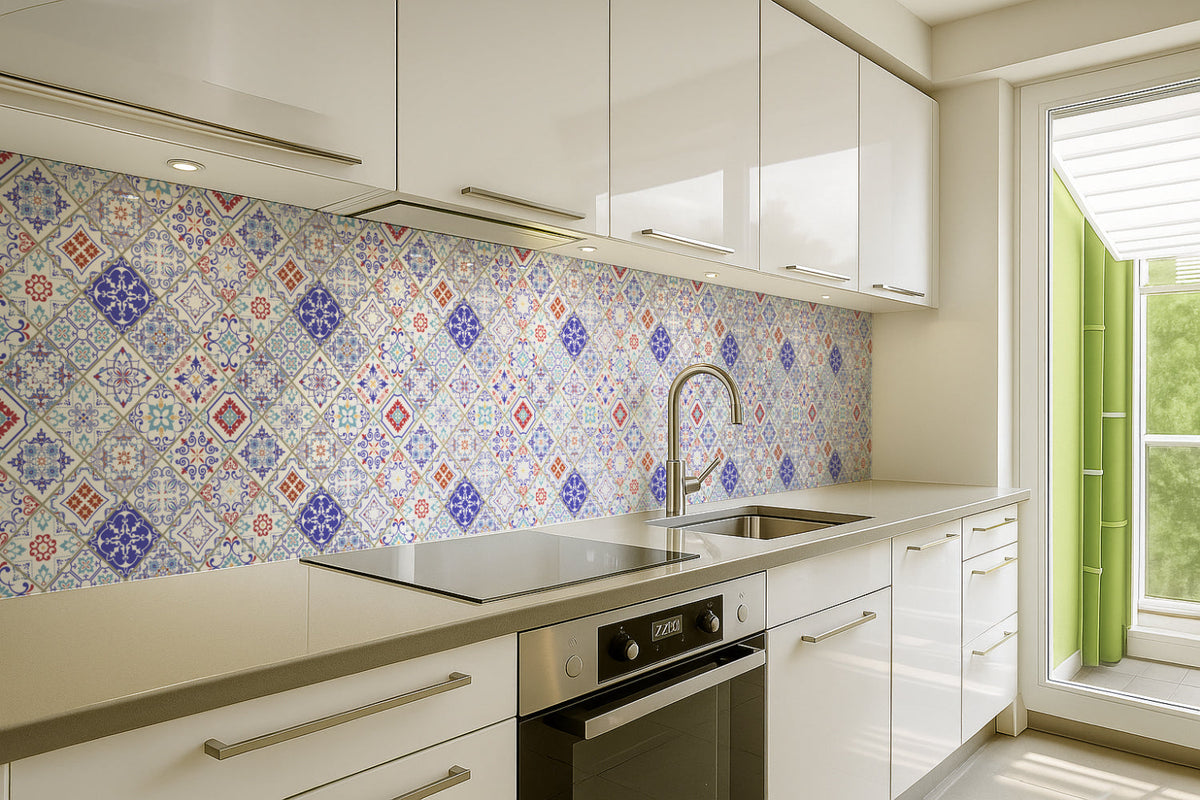 Küchenrückwand Patchwork