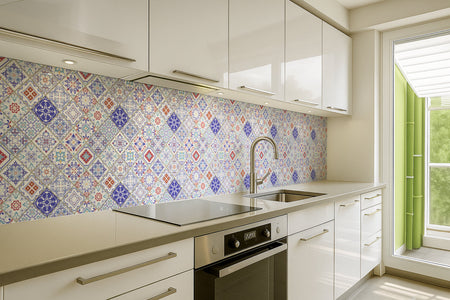 Küchenrückwand Patchwork