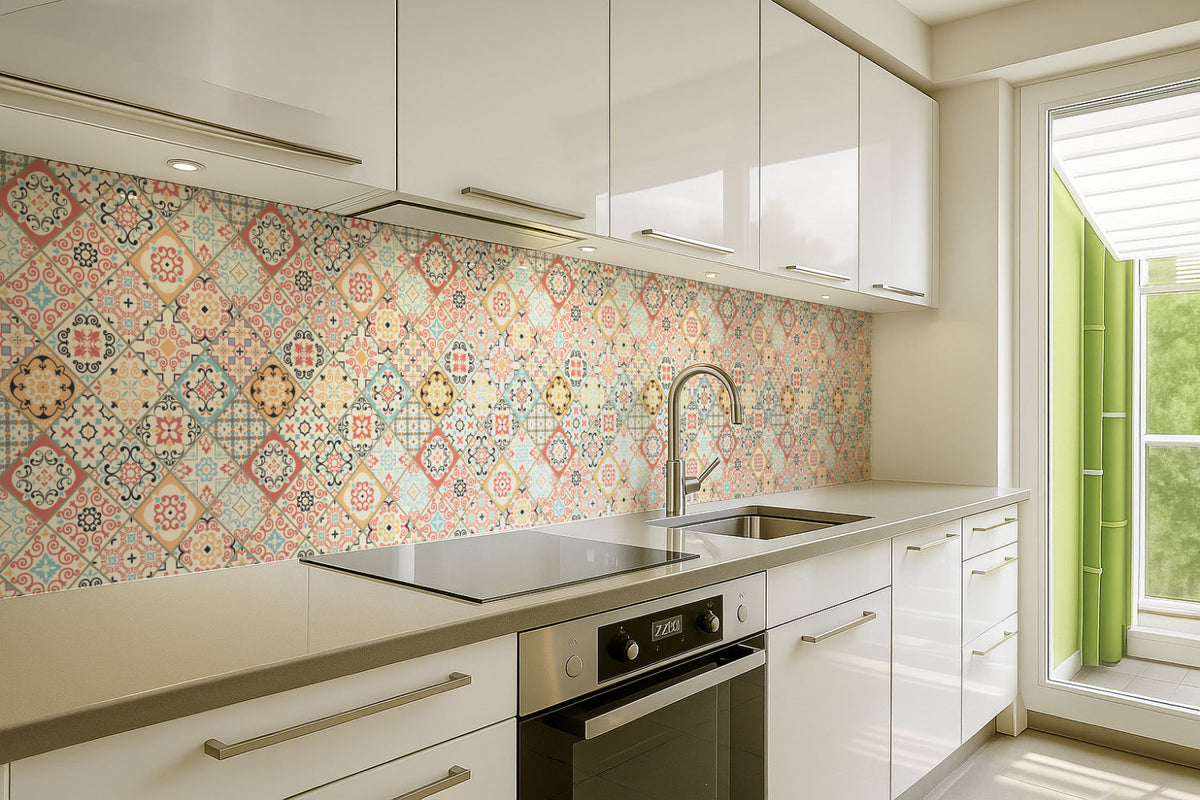 Küchenrückwand Patchwork