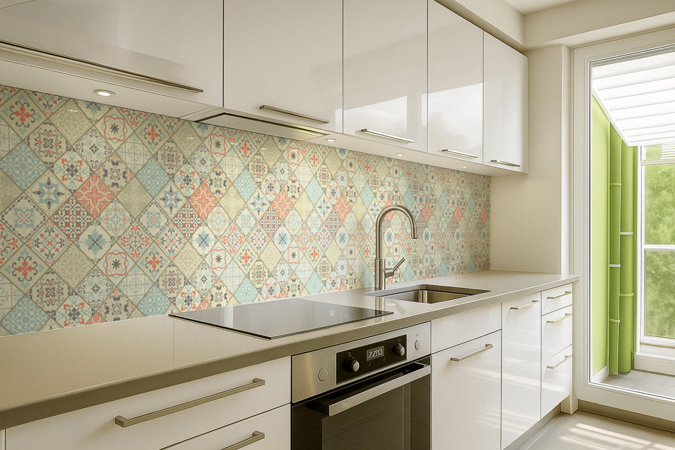 Küchenrückwand Patchwork