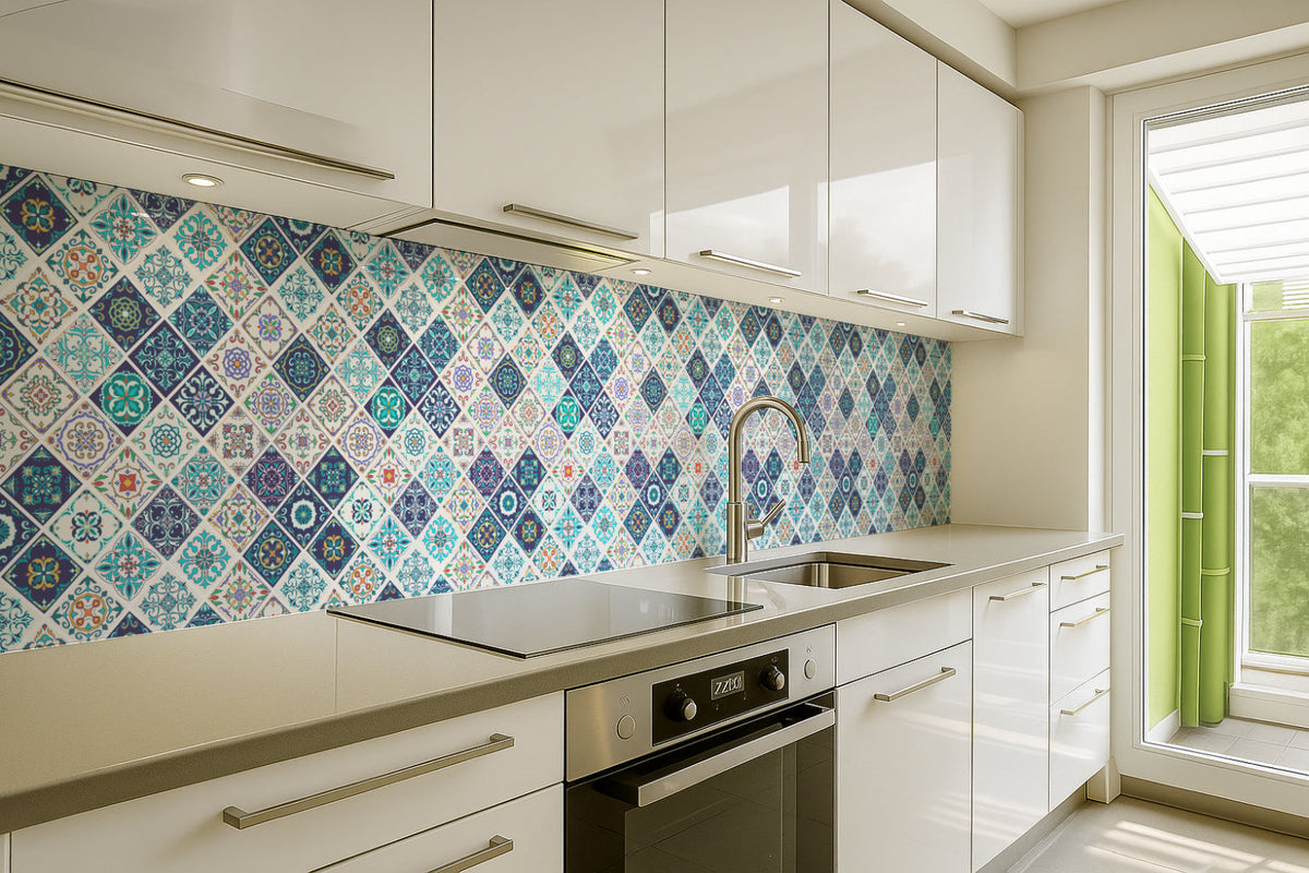 Küchenrückwand Patchwork