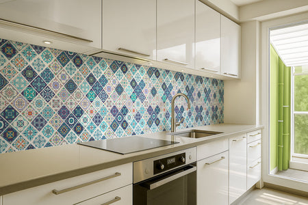 Küchenrückwand Patchwork