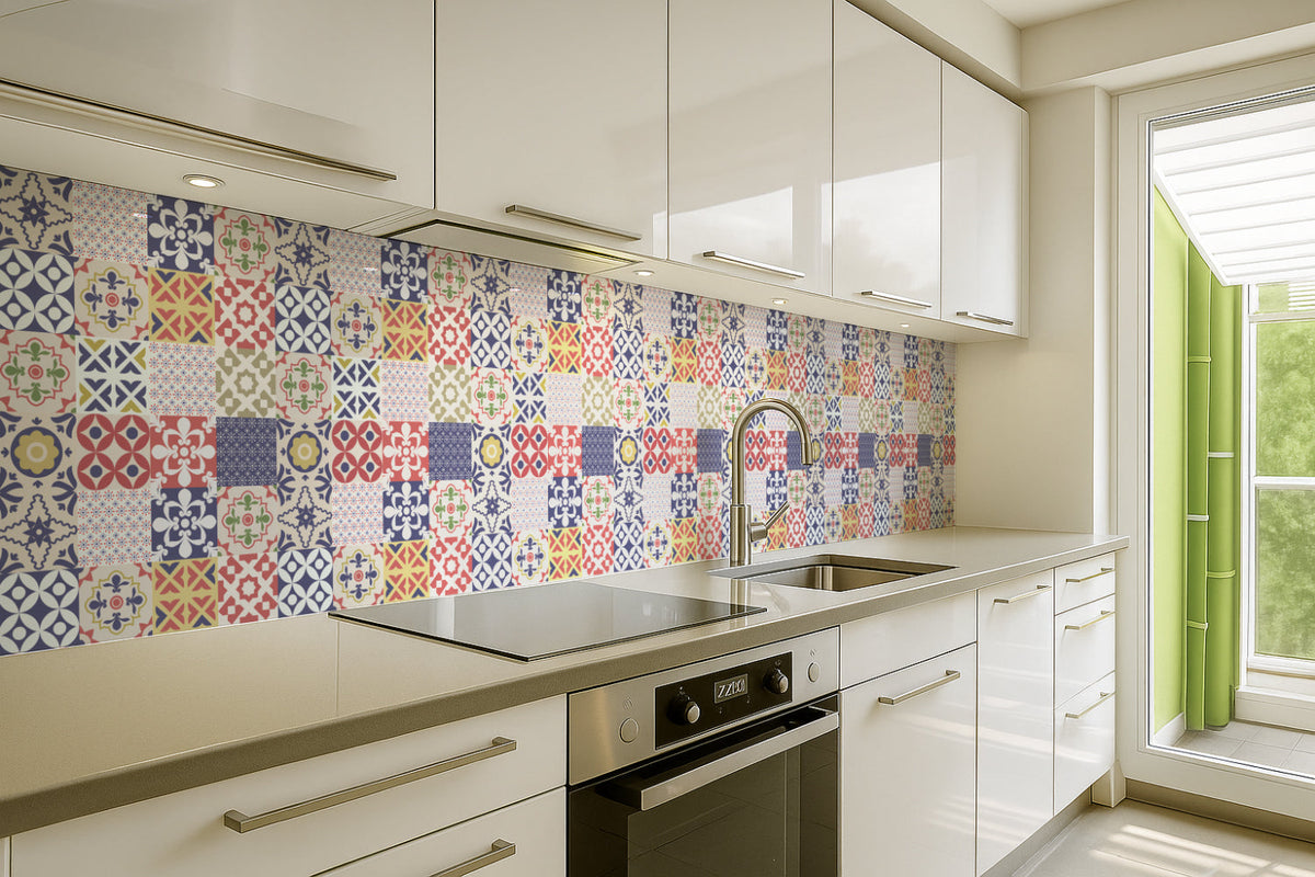 Küchenrückwand Patchwork