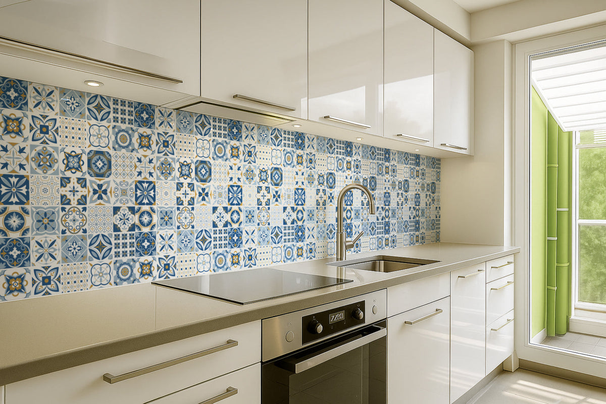 Küchenrückwand Patchwork