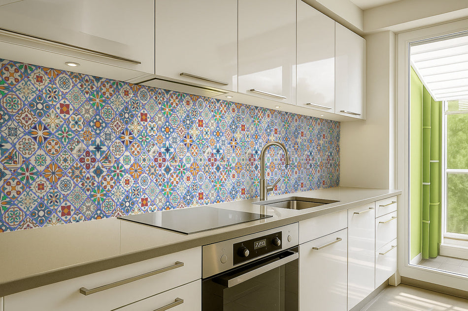 Küchenrückwand Patchwork