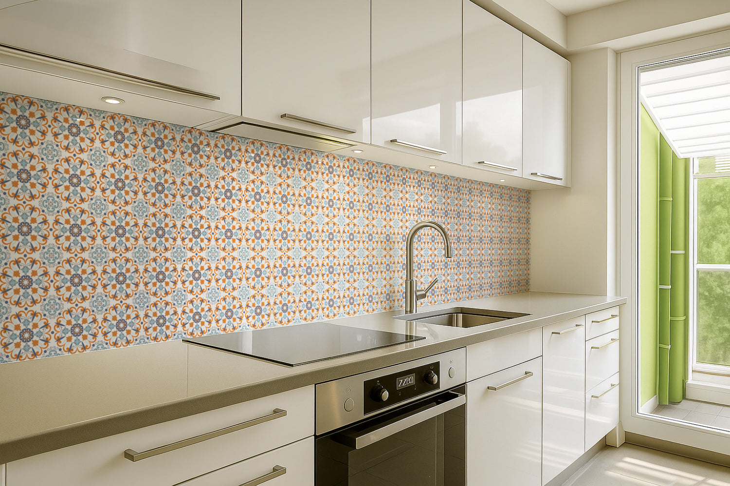 Küchenrückwand Patchwork