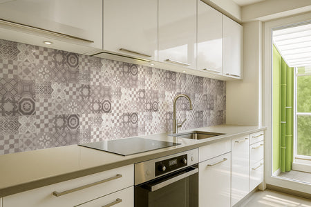 Küchenrückwand Patchwork