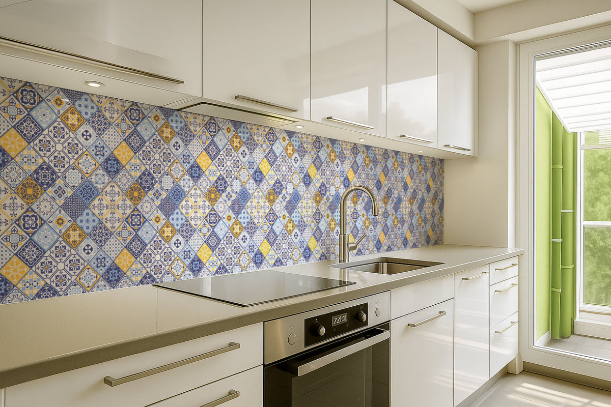 Küchenrückwand Patchwork